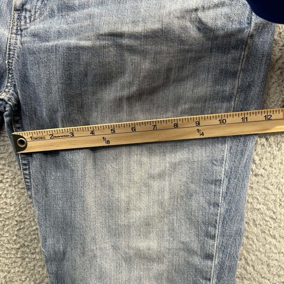 Levis 514 Jeans Mens 38 (36X31) Regular Straight Blue Denim Clean - Picture 9 of 15